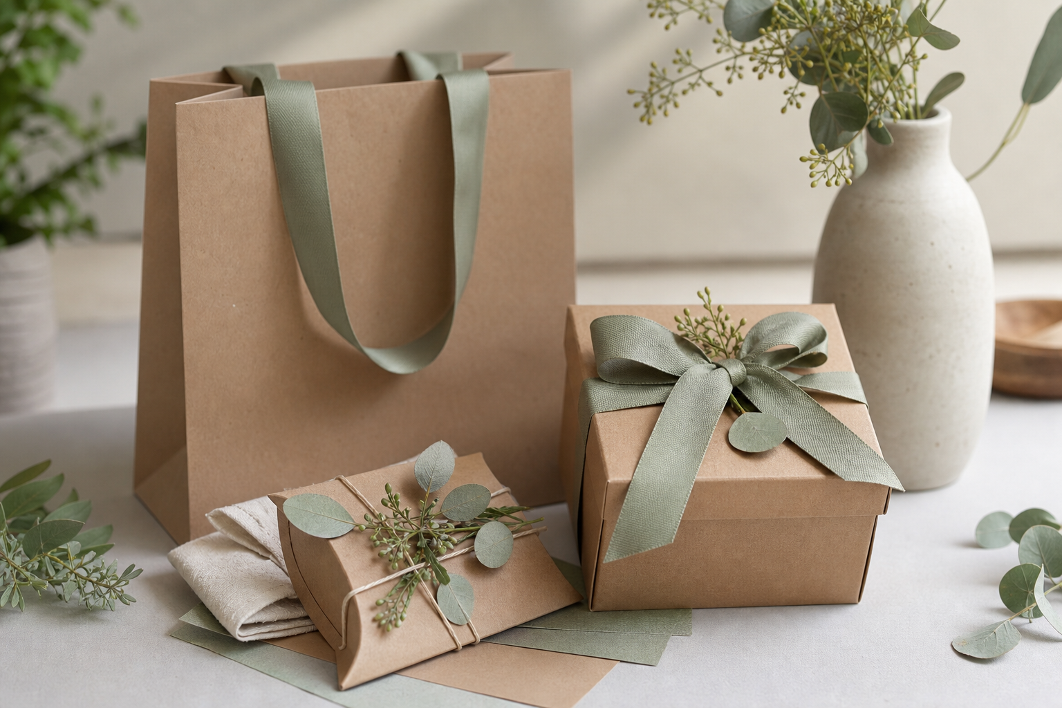 Hållbar lyxig förpackning